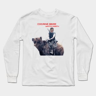 Cody Patzoldt Cocaine Bear Watch Party Long Sleeve T-Shirt